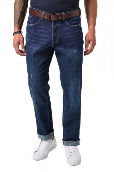 JP1880 FLEXNAMIC Jeans Tapered Loose Fit Dark Denim Blue - Džinsi un bikses - Džinsi un Bikses - W40-W70