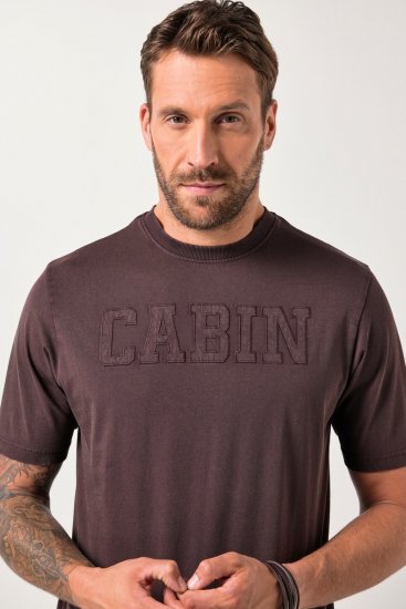 JP1880 T-Shirt Cabin Vintage Mocha TALL - VĪRIEŠU APĢĒRBS MT-6XLT - Apģērbs gariem vīriešiem