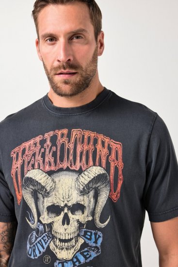 JP1880 T-Shirt Driven By The Devil Black - T-krekli - T-krekli - 2XL-14XL
