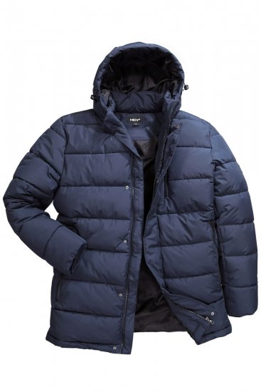 Men+ 426 Parka ar kapuci Tumši zils - Jakas & Lietus apģērbs - Jakas - 2XL-12XL