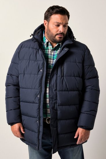 Men+ 426 Parka ar kapuci Tumši zils - Jakas & Lietus apģērbs - Jakas - 2XL-12XL