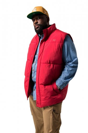 STHUGE 842684 Polsterēta veste Sarkans - Jakas & Lietus apģērbs - Jakas - 2XL-12XL