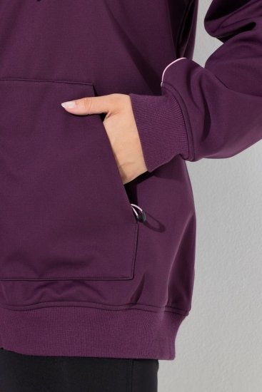 Ulla Popken 843186 Ūdeni atgrūdoša softshell jaka ar atstarotājiem Vīnsarkans - Jakas - Jakas sievietēm lielos izmēros