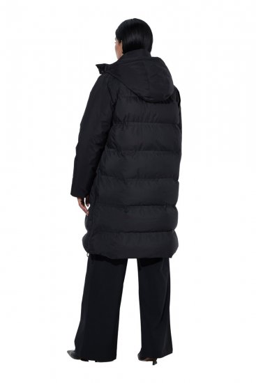 Ulla Popken SYMPATEX Triple Function Coat Black - Mēteļi - Lielo izmēru mēteļi sievietēm