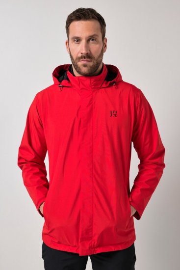 Jay-Pi 844210 Lietusjaka ar salokāmu kapuci Salsas sarkans - Jakas & Lietus apģērbs - Jakas - 2XL-12XL
