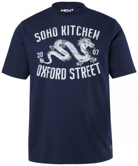 Men+ 298 T-krekls Soho Kitchen Tumši zils - T-krekli - T-krekli - 2XL-14XL