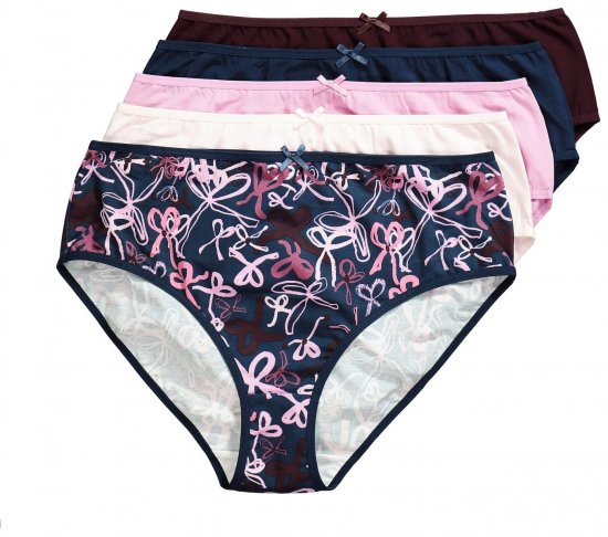 Ulla Popken 844495 Biksītes 5 gab. Plūmju - Biksītes - 