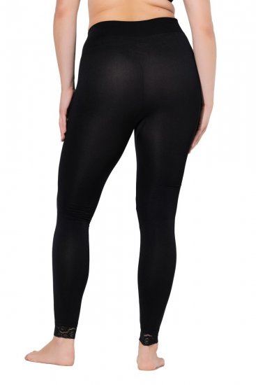 Ulla Popken 844563 Zeķu legingi Melns - Zeķubikses & zeķes - 