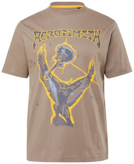 JP1880 844644 Aerosmith T-krekls Tumši taupe - Grupas T-krekli - Grupu un mūzikas T-krekli