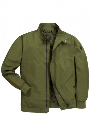 JP1880 844652 Bomber jaka ar spiedpogām Haki - Jakas & Lietus apģērbs - Jakas - 2XL-12XL