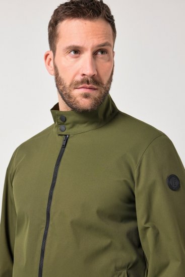 JP1880 844652 Bomber jaka ar spiedpogām Haki - Jakas & Lietus apģērbs - Jakas - 2XL-12XL