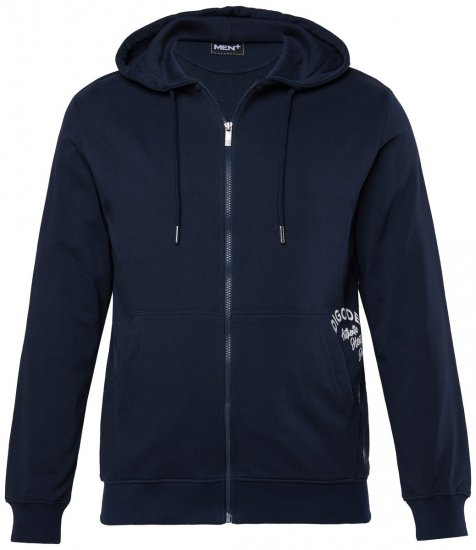 Men+ 957 Džemperis ar kapuci Tumši zils - Džemperi un džemperi ar kapuci - Džemperi - 2XL-14XL