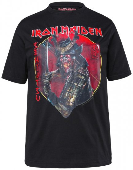 JP1880 845106 Iron Maiden Senjutsu T-krekls Melns - Grupas T-krekli - Grupu un mūzikas T-krekli