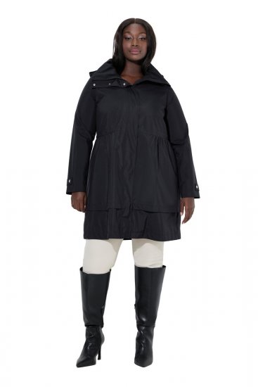 Ulla Popken SYMPATEX Triple Function Jacket Black - Jakas - Jakas sievietēm lielos izmēros