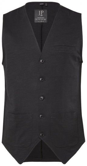 JP1880 846089 Trikotāžas veste Melns - Uzvalki un žaketes - Liela izmēra uzvalki un bleizeri