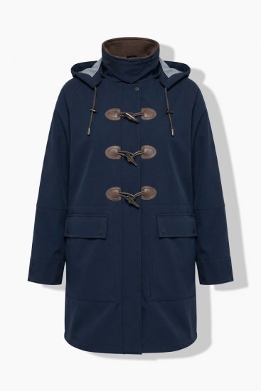 Ulla Popken 846278 Softshell mētelis Tumši zils - Mēteļi - Lielo izmēru mēteļi sievietēm