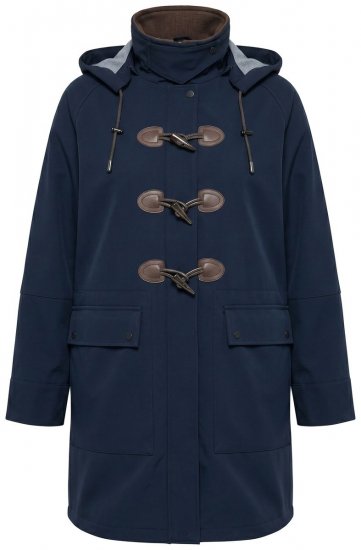 Ulla Popken 846278 Softshell mētelis Tumši zils - Mēteļi - Lielo izmēru mēteļi sievietēm