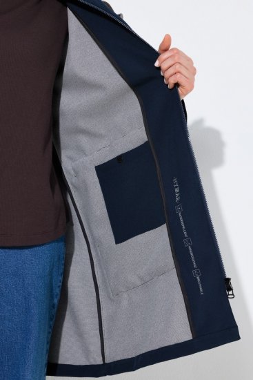 Ulla Popken 846278 Softshell mētelis Tumši zils - Mēteļi - Lielo izmēru mēteļi sievietēm