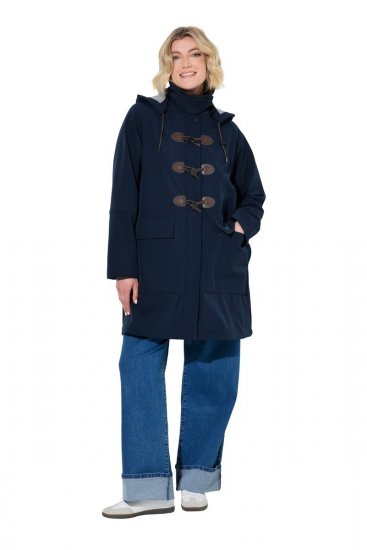 Ulla Popken 846278 Softshell mētelis Tumši zils - Mēteļi - Lielo izmēru mēteļi sievietēm
