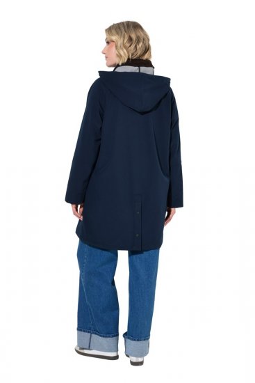 Ulla Popken 846278 Softshell mētelis Tumši zils - Mēteļi - Lielo izmēru mēteļi sievietēm