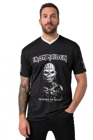 JP1880 Iron Maiden The Book of Souls T-Shirt Black - Grupas T-krekli - Grupu un mūzikas T-krekli