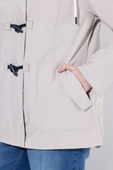 Ulla Popken 846853 Softshell jaka Šampanieša - Jakas - Jakas sievietēm lielos izmēros