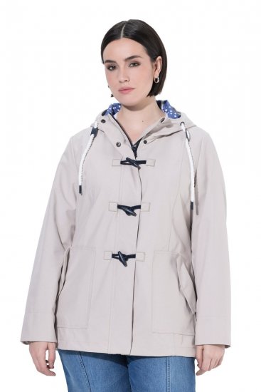 Ulla Popken 846853 Softshell jaka Šampanieša - Jakas - Jakas sievietēm lielos izmēros