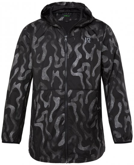 Jay-Pi 847852 Īpaši viegla āra jaka ar atstarojošu apdruku Melns - Jakas & Lietus apģērbs - Jakas - 2XL-12XL