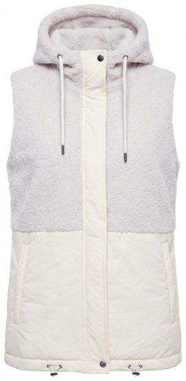 Ulla Popken 848729 Veste ar kapuci Pienbalts - Vestes - 