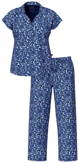 Ulla Popken 849144 Pidžama ar dzīvnieku rakstu Tumši zils - Pidžamas/Loungewear - 