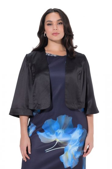 Ulla Popken 849457 Bolero Melns - Jakas - Jakas sievietēm lielos izmēros