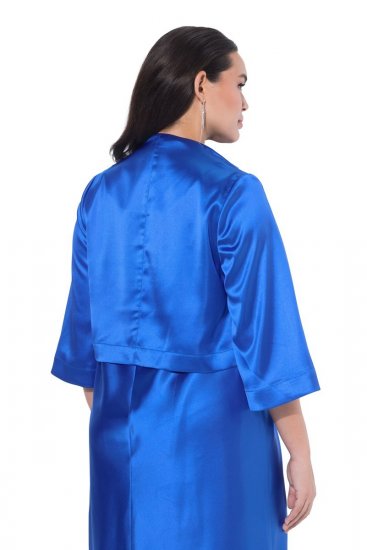 Ulla Popken 849457 Bolero Karaliski zils - Jakas - Jakas sievietēm lielos izmēros