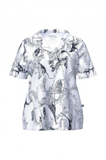 Ulla Popken 850441 Pidžama ar rakstu Pienbalts - Pidžamas/Loungewear - 