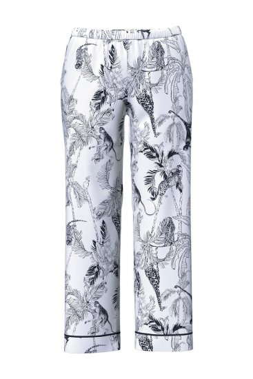 Ulla Popken 850441 Pidžama ar rakstu Pienbalts - Pidžamas/Loungewear - 