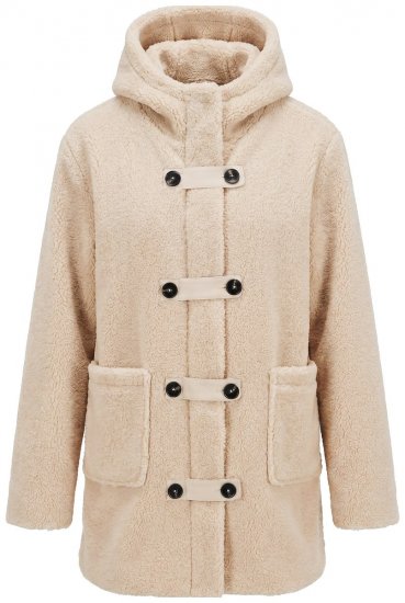 Ulla Popken 850589 Teddy jaka Pienbalts - Jakas - Jakas sievietēm lielos izmēros