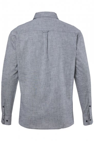 JP1880 850931 Chambray krekls ar garām piedurknēm Melns TALL - TALL krekli - TALL krekli gariem vīriešiem