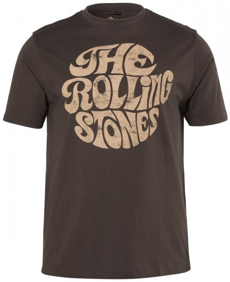 JP1880 851001 Rolling Stones Retro Logo T-krekls Lazdu riekstu TALL - TALL T-krekli - T-krekli gariem vīriešiem