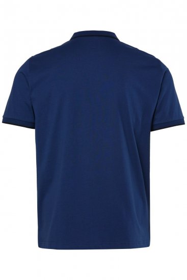 JP1880 851048 Polo krekls ar rāvējslēdzēju Nakts zils TALL - TALL polo krekli - TALL polo krekli gariem vīriešiem