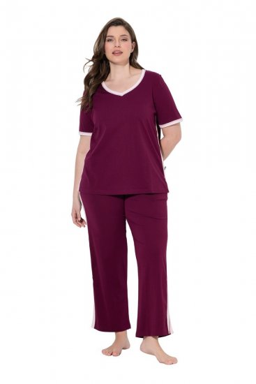 Ulla Popken 851245 Pidžama Ogu sarkans - Pidžamas/Loungewear - 