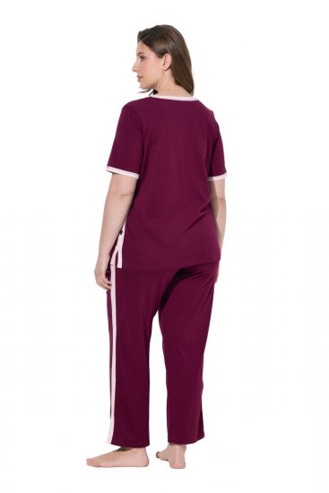 Ulla Popken 851245 Pidžama Ogu sarkans - Pidžamas/Loungewear - 