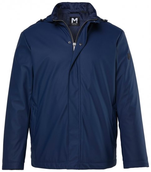 Men+ 566 Jaka ar noņemamu kapuci Tumši zils - Jakas & Lietus apģērbs - Jakas - 2XL-12XL