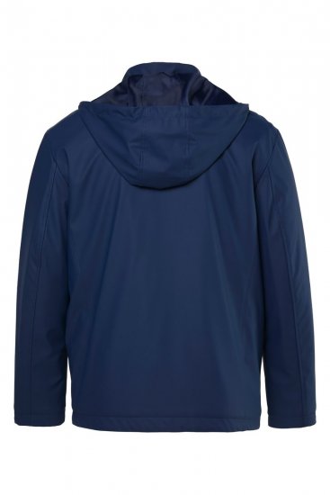 Men+ 566 Jaka ar noņemamu kapuci Tumši zils - Jakas & Lietus apģērbs - Jakas - 2XL-12XL