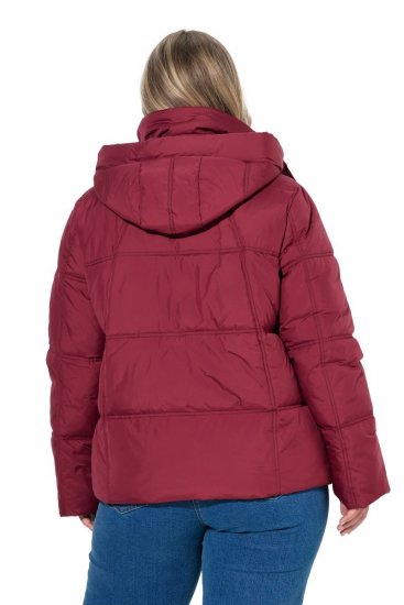 Ulla Popken 851832 Stepēta jaka Sarkans - Jakas - Jakas sievietēm lielos izmēros