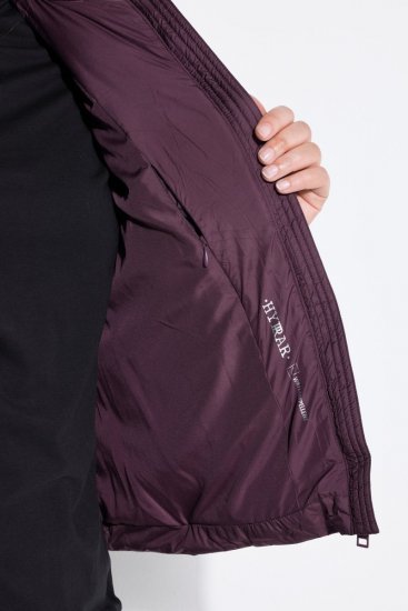 Ulla Popken 851833 Stepēta veste ar stāvapkakli Brūns - Vestes - 
