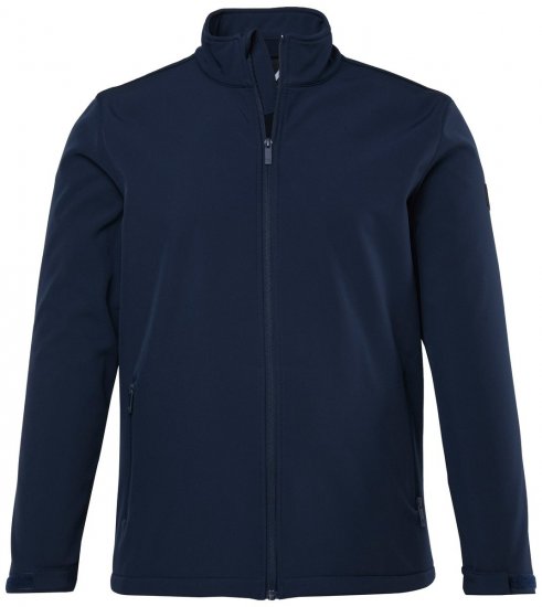Men+ 868 Softshell jaka ar flīsa oderi Tumši zils - Jakas & Lietus apģērbs - Jakas - 2XL-12XL