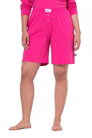 Ulla Popken 852752 Pidžamas šorti ar svītrām 2 gab. Rozā - Pidžamas/Loungewear - 