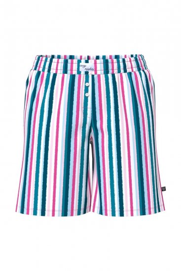 Ulla Popken 852752 Pidžamas šorti ar svītrām 2 gab. Rozā - Pidžamas/Loungewear - 