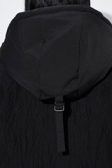Ulla Popken 853351 Ūdensnecaurlaidīga siltināta Sympatex jaka ar kapuci Melns - Jakas - Jakas sievietēm lielos izmēros