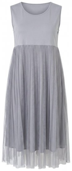 Ulla Popken 853879 A veida midi kleita Pelēks - Midi kleitas - Midi kleitas lielajos izmēros