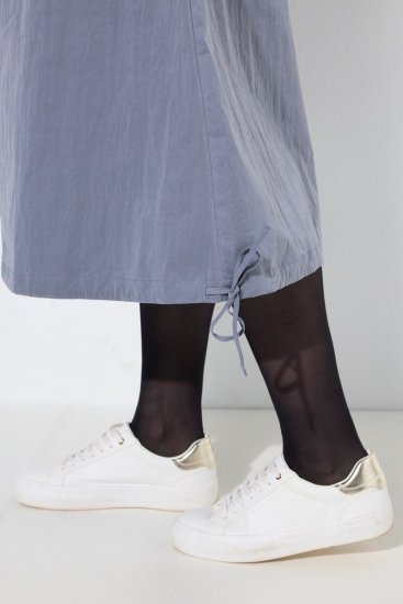 Ulla Popken 854413 Midi kleita ar auklu Pelēks - Midi kleitas - Midi kleitas lielajos izmēros